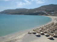 Spiaggia di Kalo Livadi Mykonos